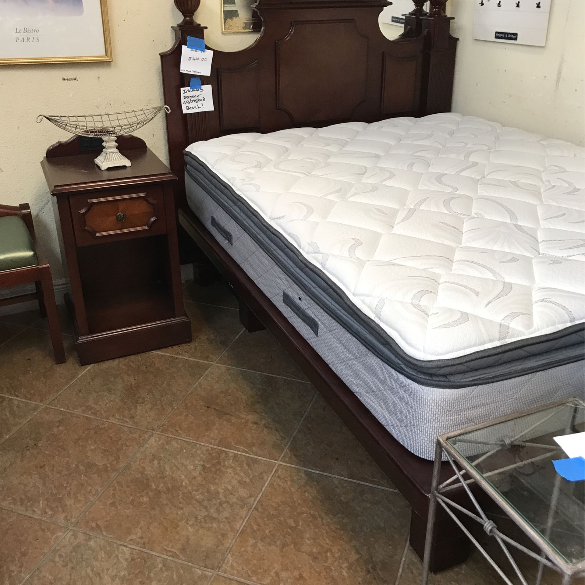 Queen Bedroom Set Complete