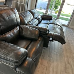 Sofas, Genuine Leather, Mathis Brothers