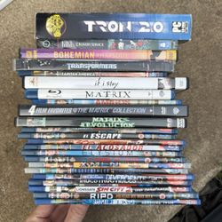DVD Blue Ray Movie Lot 
