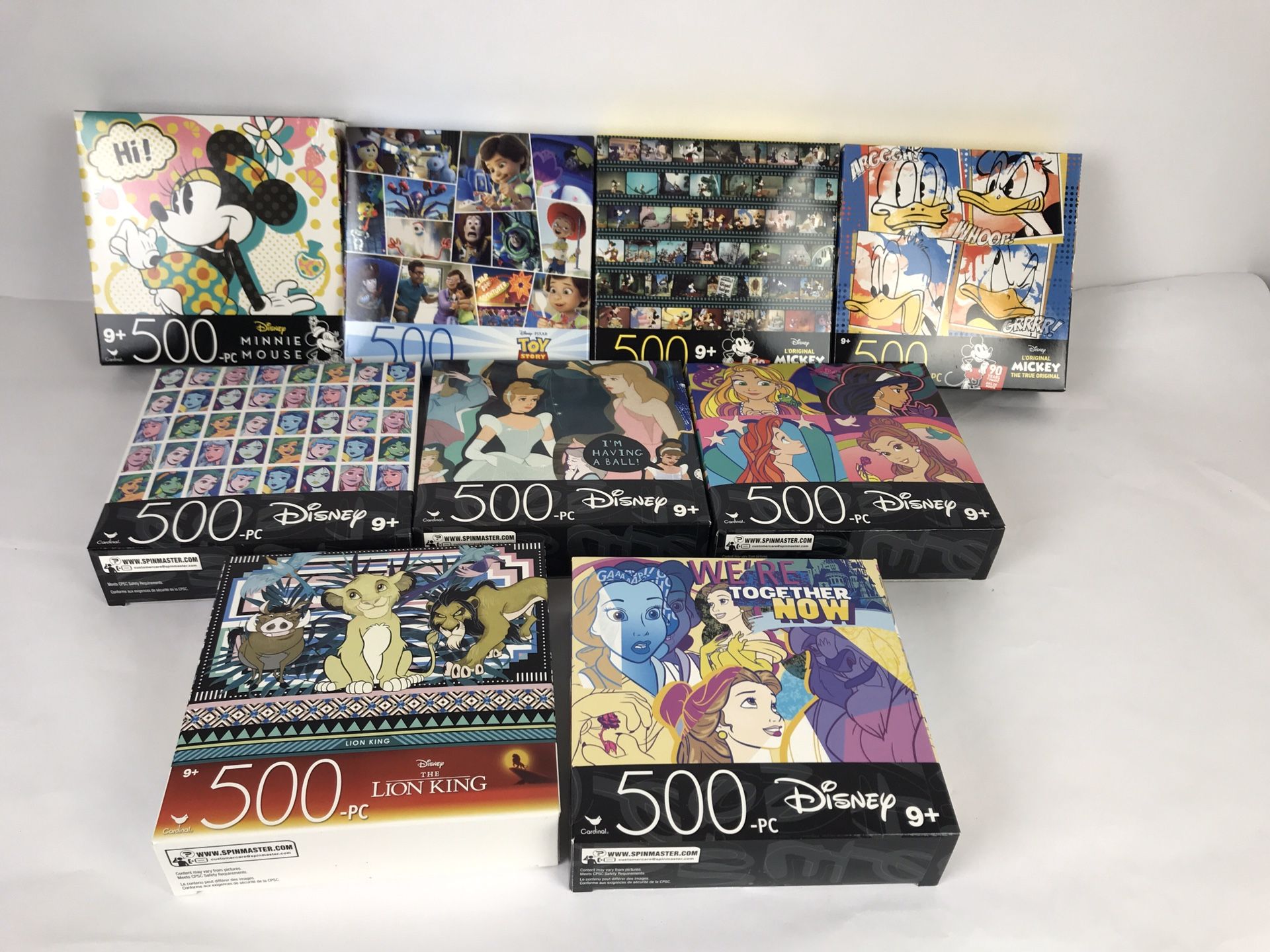 Puzzles -Brand New 500 pieces Disney -Scenic