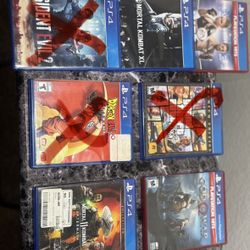 7 Essential PS4 Game Bundle – Resident Evil, God of War, MK11 & More