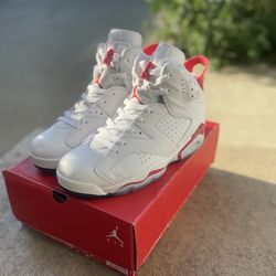 ✨New Jordan 6 Retro “ Red Oreo”