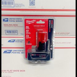 Milwaukee M12 12-Volt Lithium-Ion XC Extended Capacity 6.0Ah Battery Pack