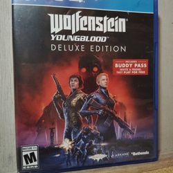 Ps4 Wolfenstein YOUNG BLOOD 