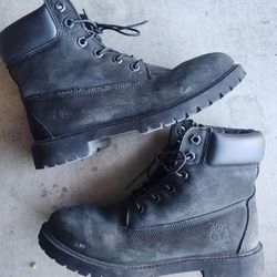 Timberland Boy Boots Black Size 6