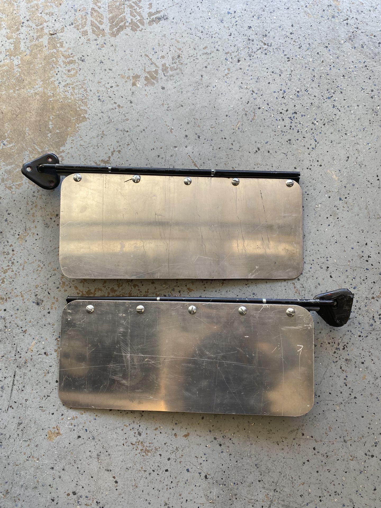 Chevy C10 Stainless Sun Visors