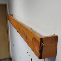 Stained Wood Shelf (Sturdy And Light)