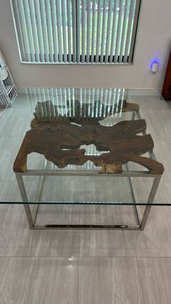 Glass Top Dining Table
