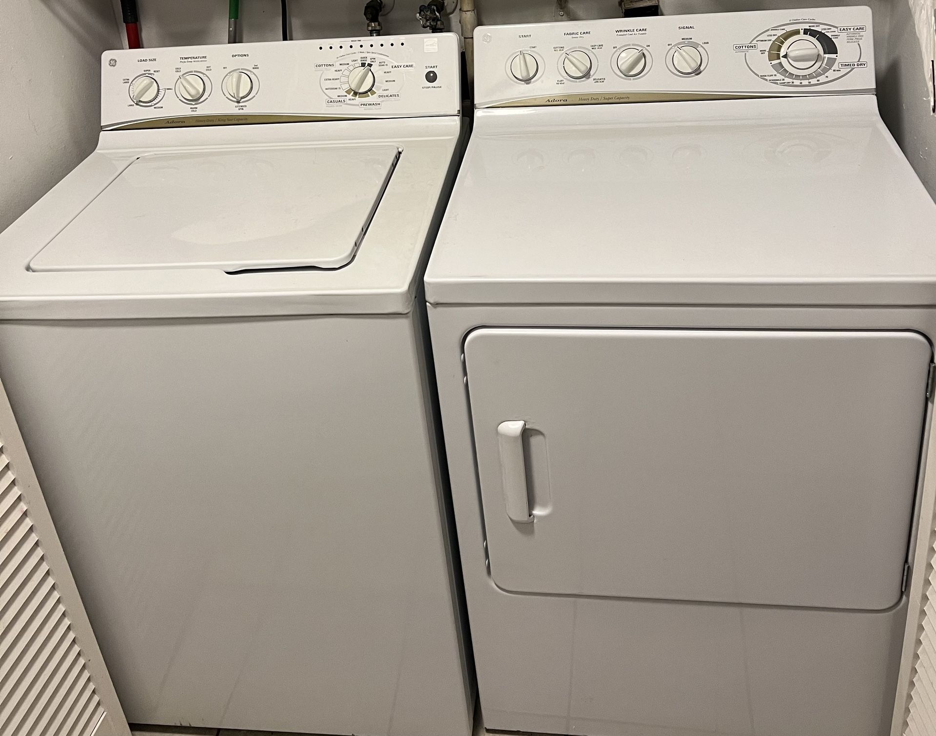 GE Energy star Adora Heavy duty washing machine 450 OBO