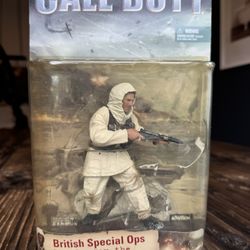 CALL OF DUTY British Special Ops Figurine (collector’s Item)