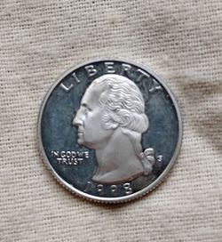 Silver PROOF quarter, 1998 S
