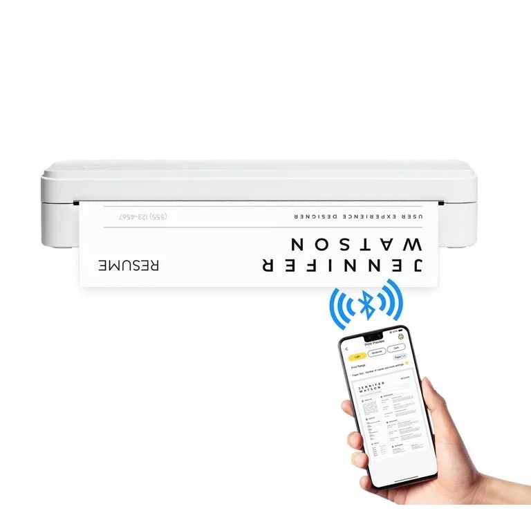 Core Innovations Professional Bluetooth Wireless Portable Thermal Printer