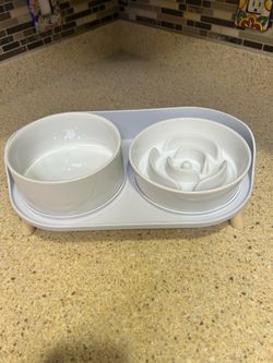 Slow Feeder Dog Bowls For Small/Medium Dogs