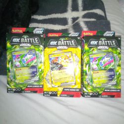 Pokemon EX Battle Deck Lot $25