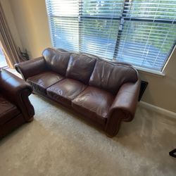 Leather Sofa And Loveseat