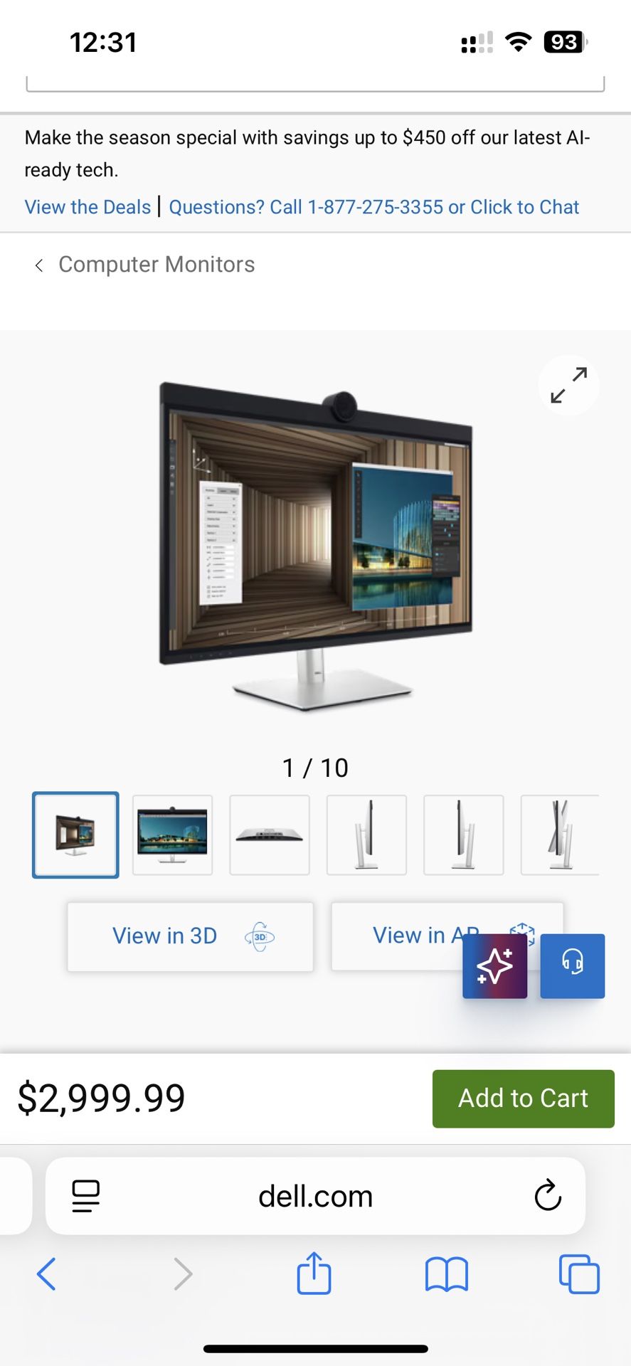 Dell UltraSharp 32 6K Monitor - U3224KB