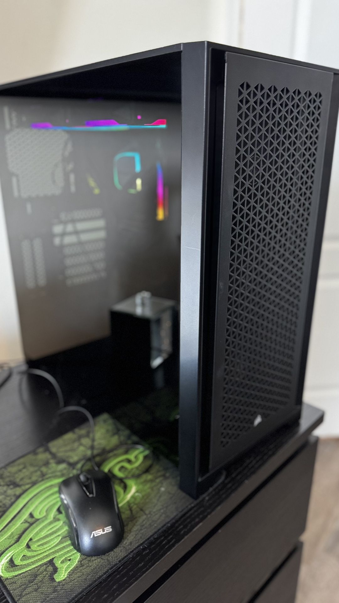 Gaming Pc Ryzen 9 7900X B650E-E Rog Strix 32gb DDR5 2tb Nvme 750w PSU Corsair Case 280mm Aio (No GPU)