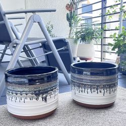Beautiful Ceramics Outside Plants Pots 