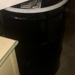 55 gallon steel barrel