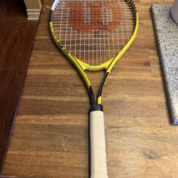 Adult Wilson, tennis racket
