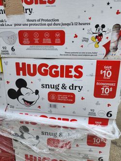 Huggies 6 $30 Each box PRICE IS FIRM