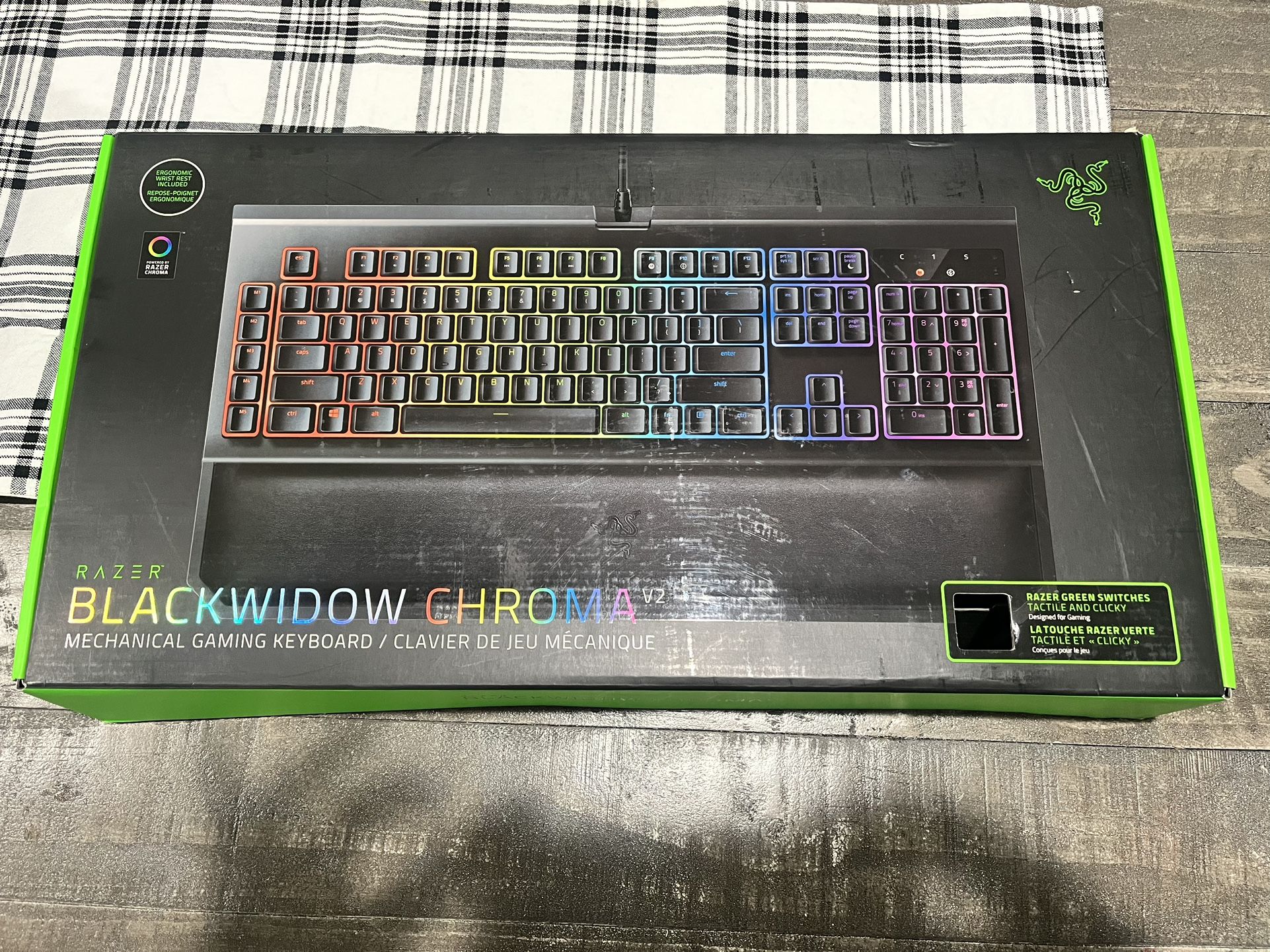 Razor Black widow Chroma