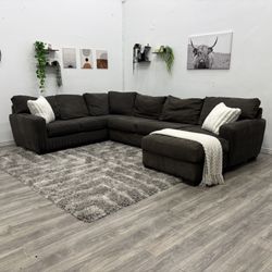 Gray Sectional Couch - Free Delivery 