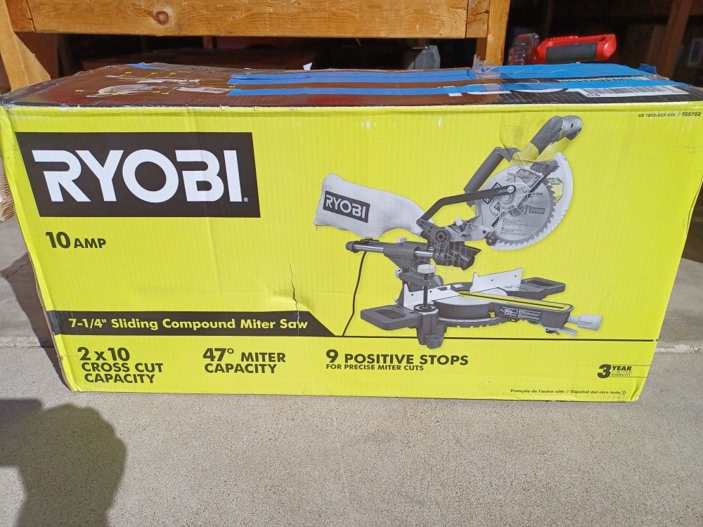 SLIDING MITER SAW 7"1/4