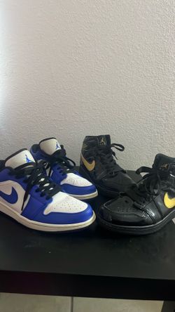 Two pairs of nike air Jordan’s