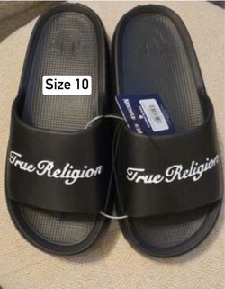 New women’s sandals size 10 from true religion