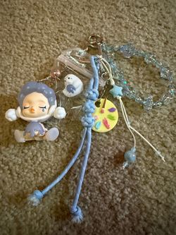 Bag charms Purse Charms Skull Panda new handmade