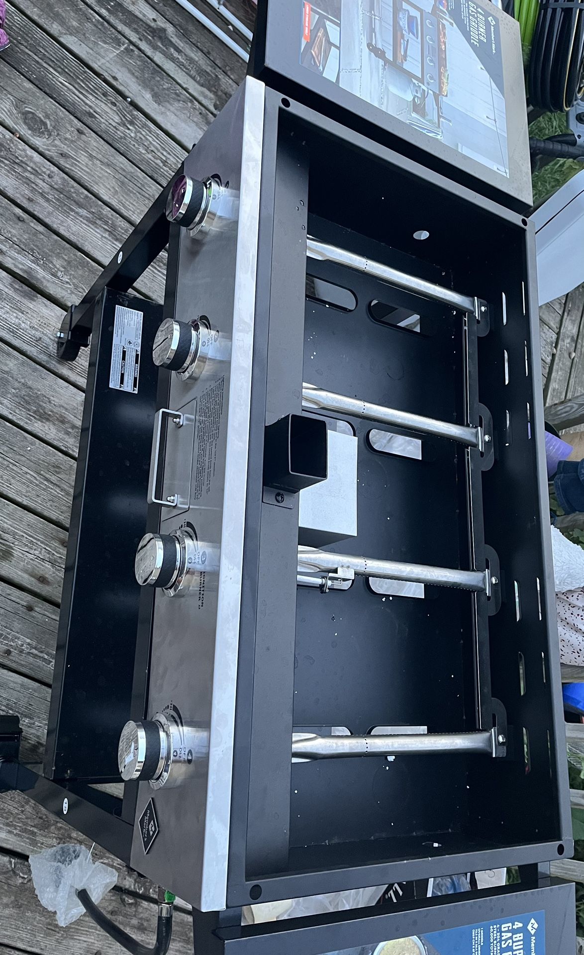 4 Burner Gas Griddle