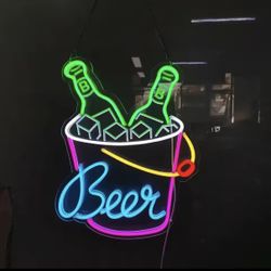 “Beer” Neon Led Sign, Dimmable, For Party, Bar, Restaurant 