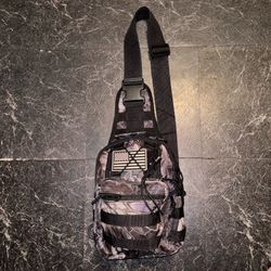Tactical Black python print Shoulder Bag Carrier ✅✅🔥