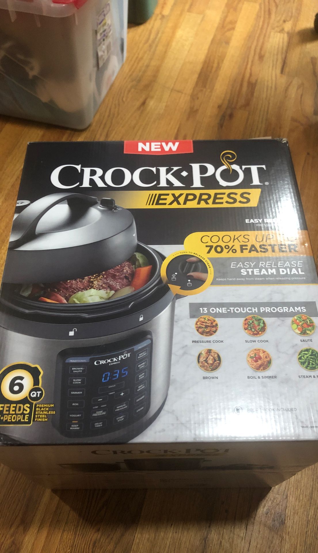 New Crock Pot express pressure cooker