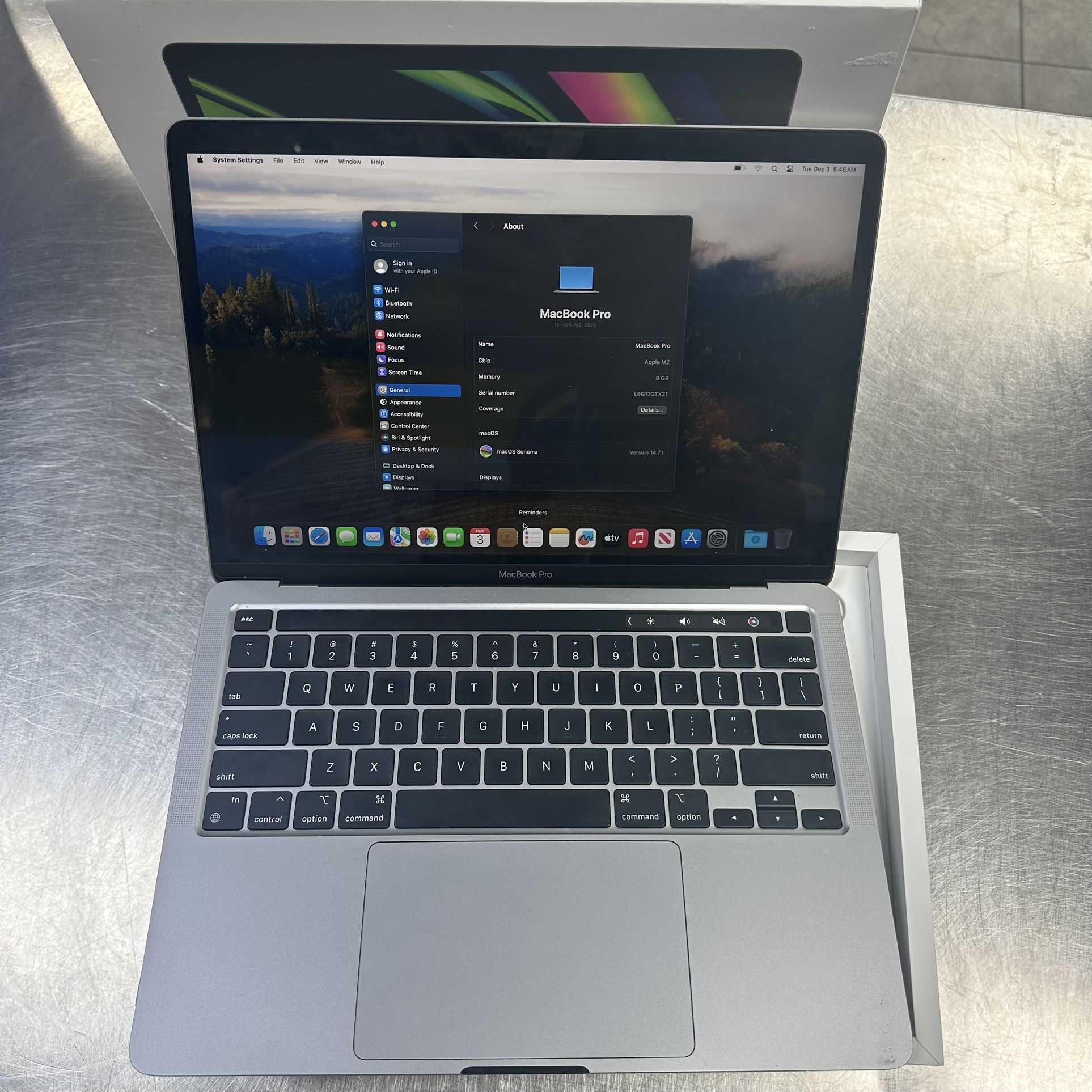 MacBook Pro A2338 13”