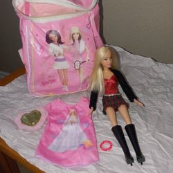Barbie Doll 2008 With Her Backpack