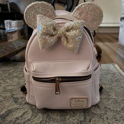 Pink Disneyland Loungefly Bag