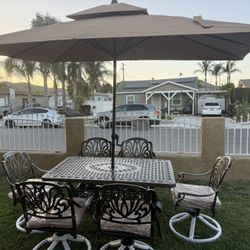 Brand New Patio Outdoor Dining Table Set