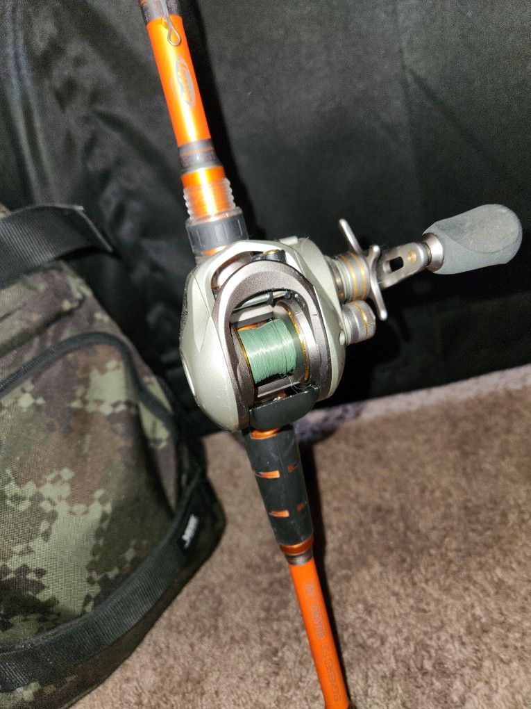 Fishing Gear Formula Reel And Barkley Rod