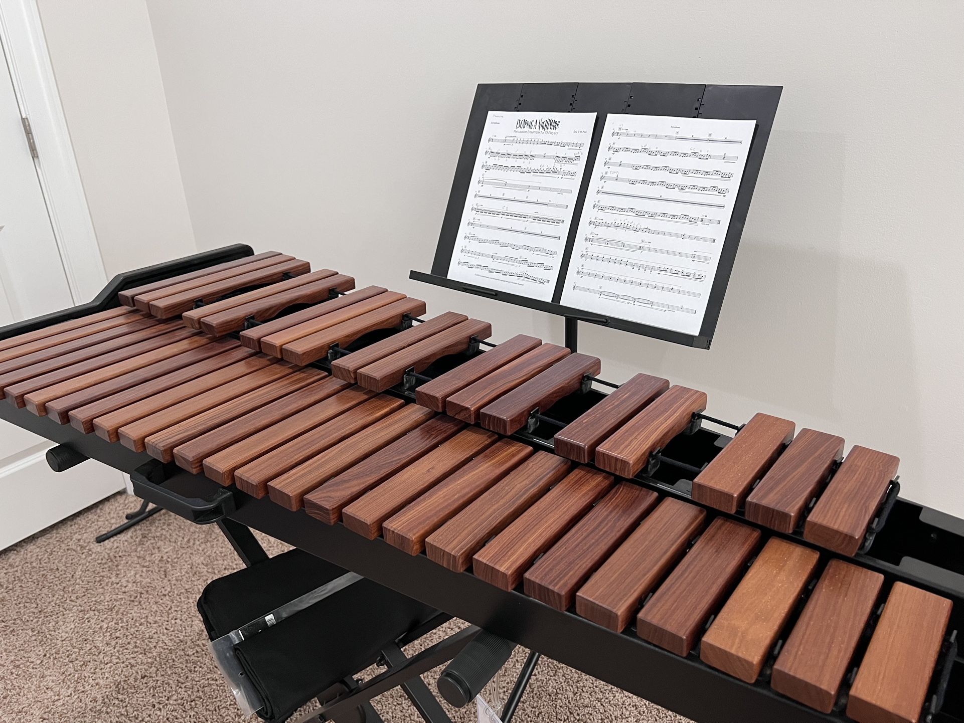 Xylophone With Stand, Scratch Pad And Mallets - Adam’s