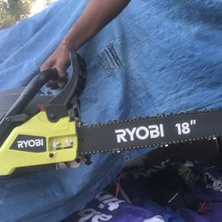 Ryobi 18 inch chainsaw 