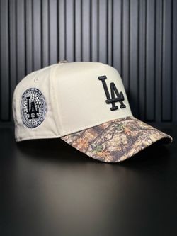 Los Angeles Dodgers Real Tree World Series Champs Snap Back Hat