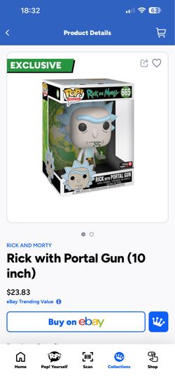 Large Rick Funko