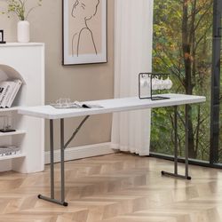 NEW 6-Foot Folding Training Table – Narrow 18" Seminar Design (BNIB) 