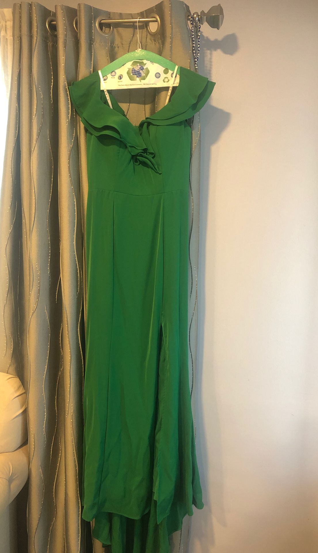Emerald green dress size 10