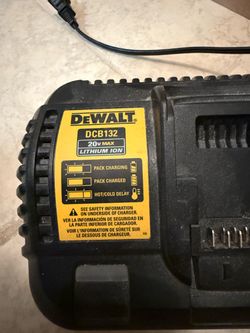 DeWalt DCB132 charger