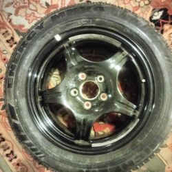 Mercedes Spare Tire with Rim, New Condition, 215/55/R16