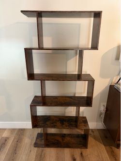 Modern Wooden Bookshelf