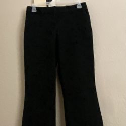 EXPRESS BLACK PANTS BARELY BOOT SZ 2 S
